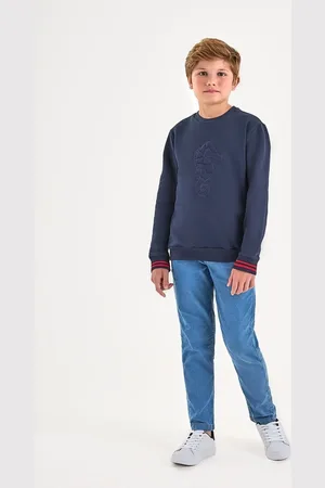 Onda Marinha Infantil - Blusão em Moletom