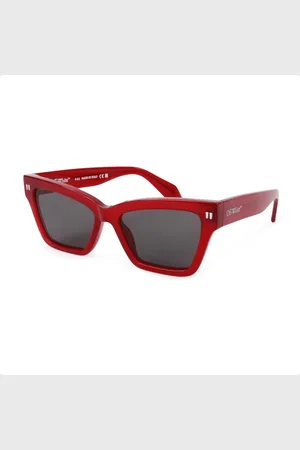 OFF-WHITE Óculos de Sol Cincinnati Unissex Vermelho