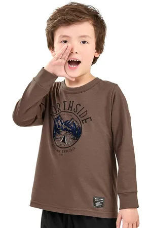 Elian Infantil - Camiseta Menino Montanhas