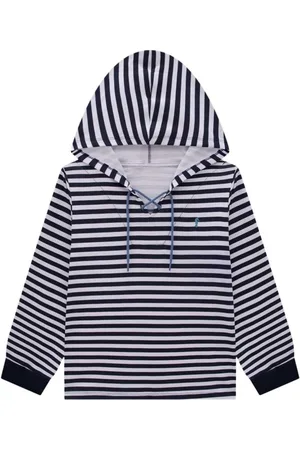 Onda Marinha Infantil - Camisa com Capuz