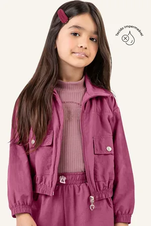 Colorittá Infantil - Jaqueta Menina Impermeável