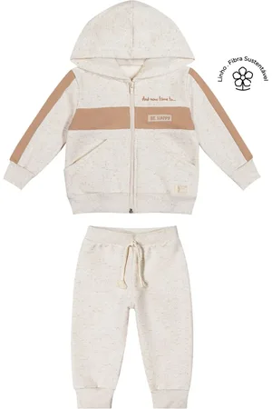 Colorittá Infantil - Conjunto Menino Moletom Linho