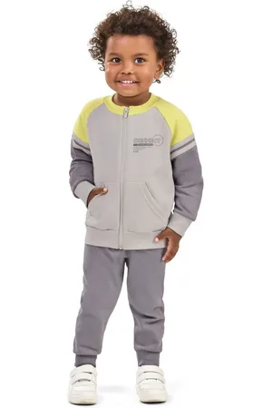 Elian Infantil - Conjunto Menino Jaqueta com Bolsos