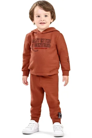 Elian Infantil - Conjunto Menino Moletom com Capuz