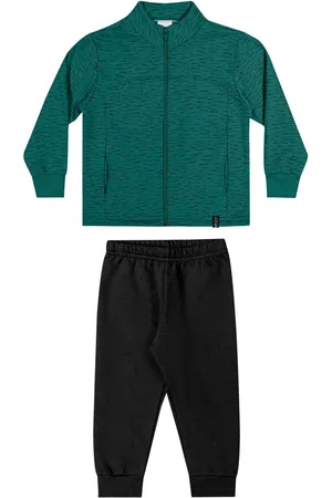 Elian Infantil - Conjunto Menino Jaqueta Moletom Estampado