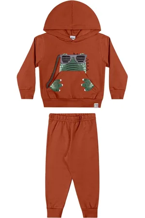 Elian Infantil - Conjunto Menino Moletom Interativo