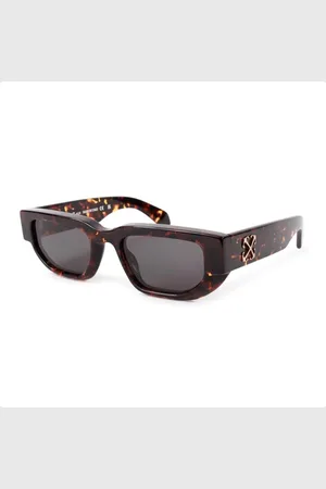 OFF-WHITE Óculos de Sol Greeley Unissex Preto