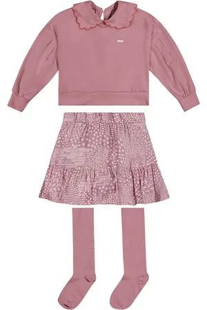Colorittá Infantil - Conjunto Menina Blusa e Saia