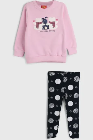 KYLY Conjunto 2pçs Manga Longa Blusa De Moletom E Calça
