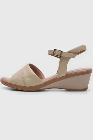 USAFLEX Sandália Média Off-White
