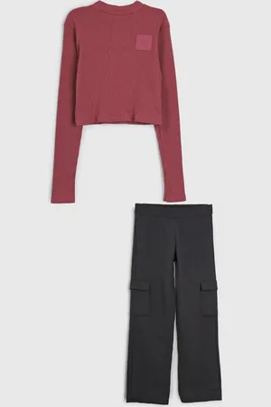 Brandili Infantil - Conjunto 2pçs Manga Longa Blusa E Calça