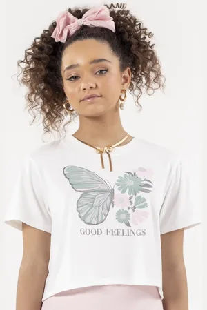 Bobby Lulu Camiseta Cropped Good Feelings BobbyLulu 12