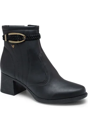 MISSISSIPI Bota Cano Curto MC851 Feminina - Preta