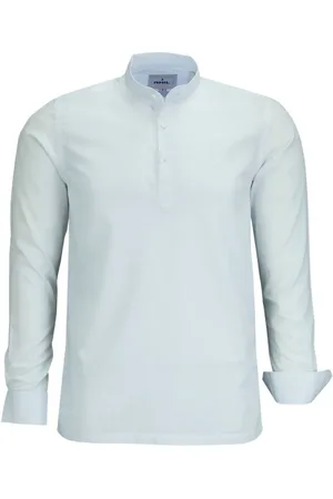 Amil Camisa Manga Longa Comfort Algodão Branco 1802