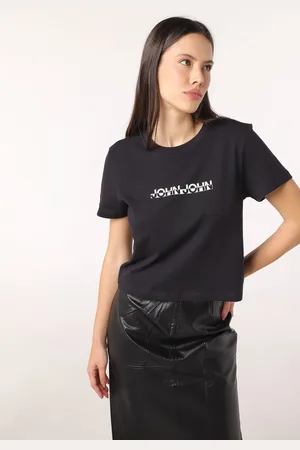 John John Camiseta Logo Preta