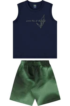 Bee Loop Infantil - Conjunto com Regata e Bermuda para Menino
