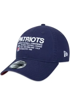 New Era Boné 9twenty Strapback New England Patriots Marinho