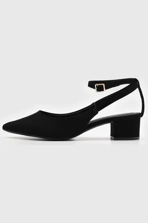 BEBECÊ Scarpin Slingback cê Camurça