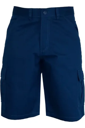 Amil Bermuda Masculina Brim Algodão Cargo 1794 Marinho
