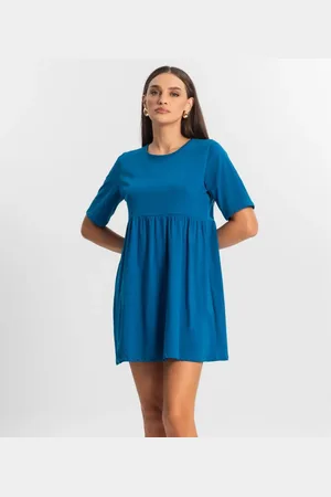 Select Vestido Feminino Liso