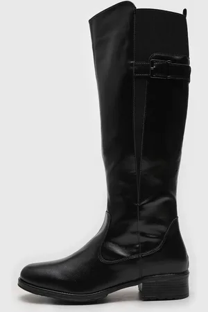 MOONCITY Bota Cano Alto Preta