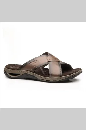 PEGADA Chinelo Masculino Couro 131661