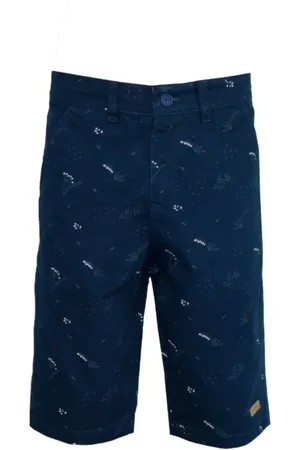 Amil Bermuda Masculina Brim Algodão 1746 Marinho