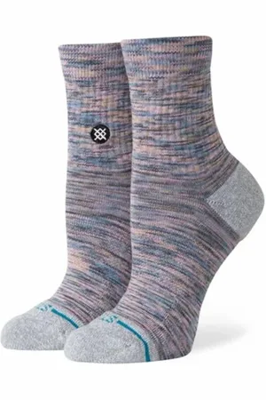 Stance Meia Blended Quarter Lilás