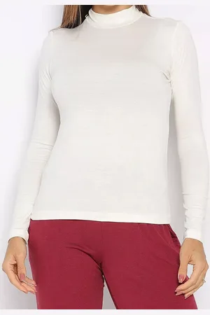 Maria Paes Blusa Manga Longa Off White