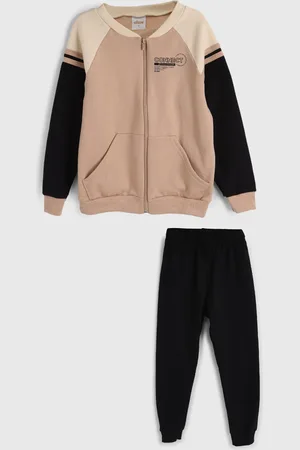 Elian Infantil - Conjunto 2pçs Manga Longa Blusa E Calça De Moletom