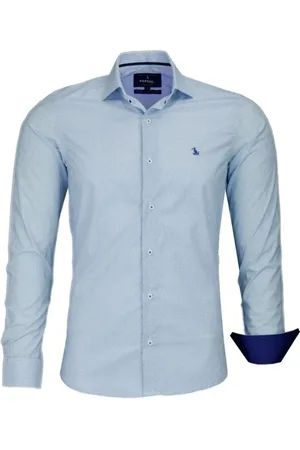 Amil Camisa Manga Longa Slim Algodão Cor 10 1750