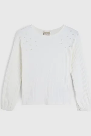 MILON Infantil - Blusa Aplicação Off-White