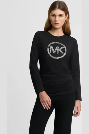 Michael Kors Blusa Mk De Algodão Orgânico Jf451jw97j099