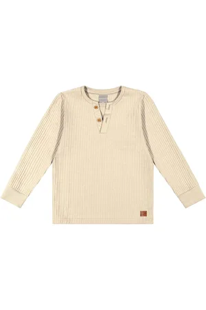 Colorittá Infantil - Camiseta Menino Tricô Botões