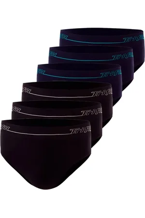 TRIFIL Kit com 6 Cuecas Slip 0543