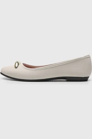 MOLECA Sapatilha Aplicação Off-White