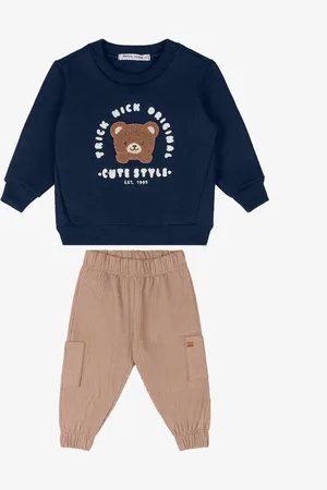 TRICK NICK Infantil - Conjunto Blusão Com Calça