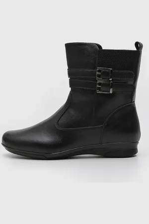 MOONCITY Bota Fivela Preta