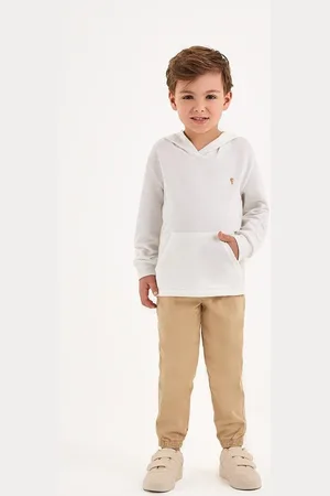 Onda Marinha Infantil - Camiseta com Capuz Manga Longa