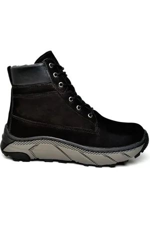 Sapatofran Coturno Couro Cano Alto Antiderrapante Conforto