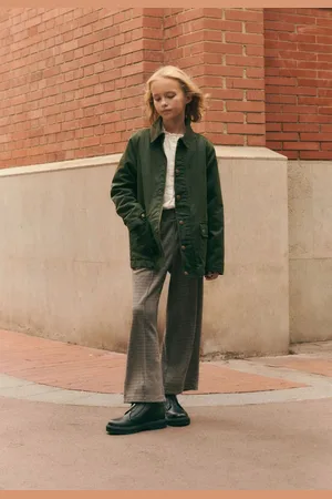 MANGO Infantil - Calça MANGO Pied-De-Poule