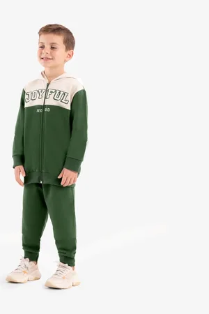 Rovitex Kids Infantil - Conjunto Jaqueta Com Capuz E Calça Rovi