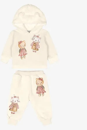 TRICK NICK Infantil - Conjunto blusão com capuz e calça