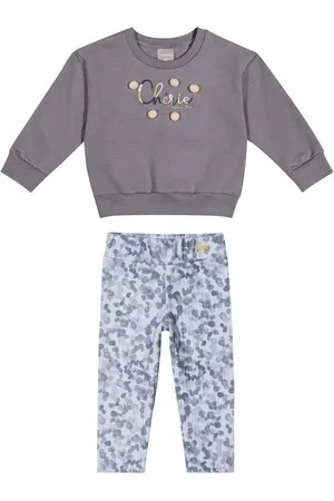 Colorittá Infantil - Conjunto Menina Blusão Pompom