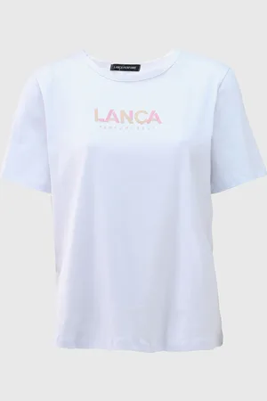 LANCA PERFUME Camiseta Reta Onça Branca