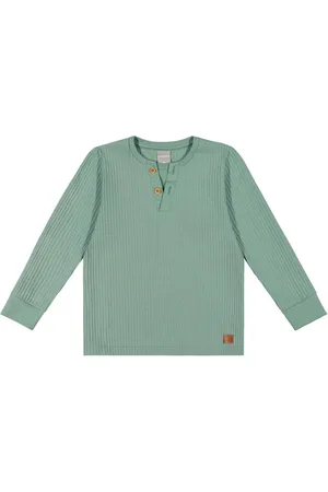 Colorittá Infantil - Camiseta Menino Tricô Botões