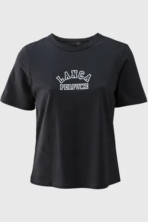LANCA PERFUME Camiseta Reta Logo Preta