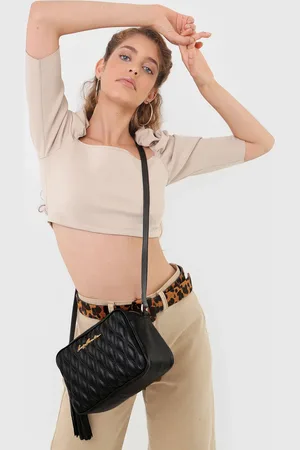 Luiza Barcelos Bolsa Matelassê Preta