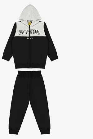 Rovitex Kids Infantil - Conjunto Jaqueta Com Capuz E Calça Rovi