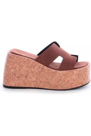 Damannu Shoes Tamanco Salto Cortiça Ingrid